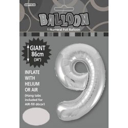 Silver 9 Megaloon Flat