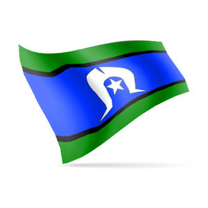 Torres Strait Islands Large Flag