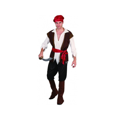 Pirate Adult Costume | Online Party Shop | Flim Flams Party Store