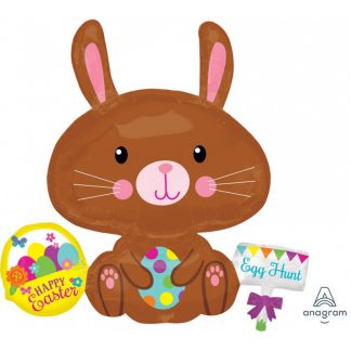 SuperShape XL Easter Bunny with Spotted Egg P35