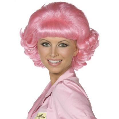 Grease Pink Frenchy Wig