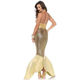 Golden Glimmer Mermaid