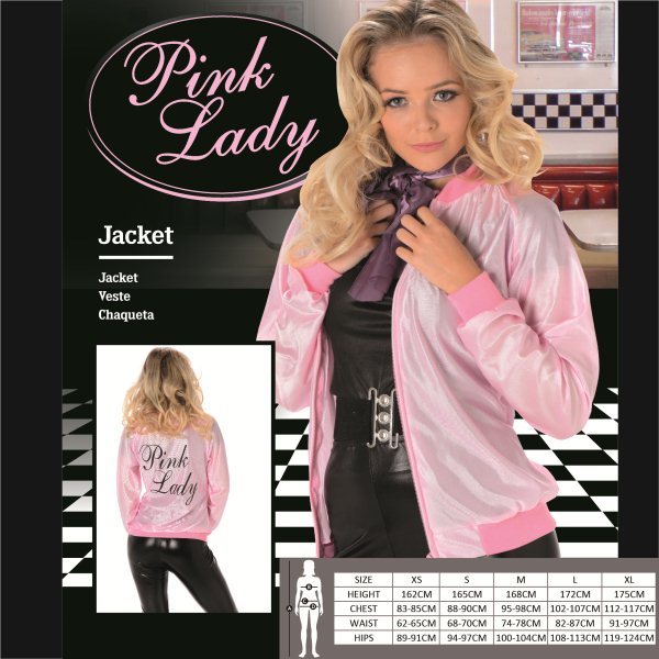 Pink Lady Jacket | Online Party Shop | Flim Flams Party Store