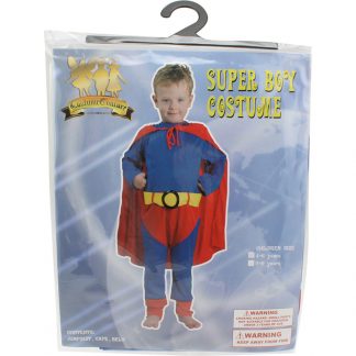 Super Boy Costume Jumpsuit