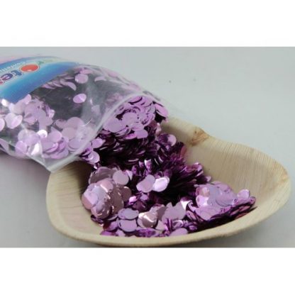 Confetti Metallic 1cm Lilac 250 grams