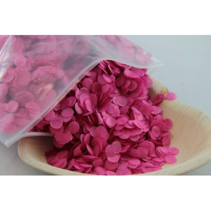 Confetti Tissue 1cm Hot Pink 250 grams