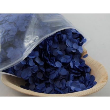Confetti Tissue 1cm Royal Blue 250 grams
