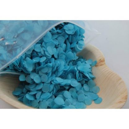 Confetti Tissue 1cm Light Blue 250 grams