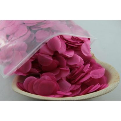 Confetti Tissue 2.3cm Hot Pink 250 grams