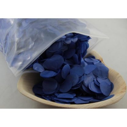 Confetti Tissue 2.3cm Royal Blue 250 grams