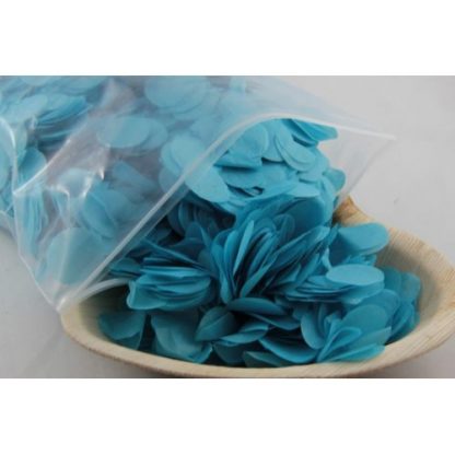 Confetti Tissue 2.3cm Light Blue 250 grams