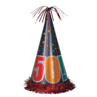 Birthday Cheer "50" Large Hat