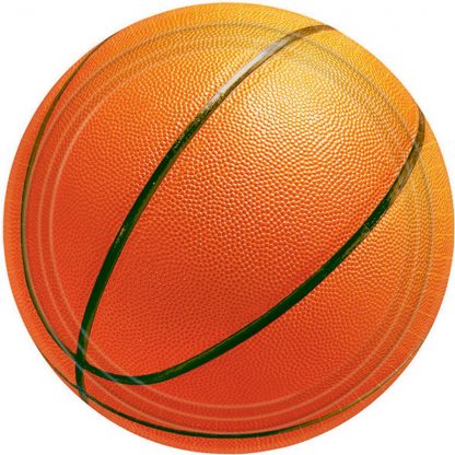 Basketball 17cm Round Plate