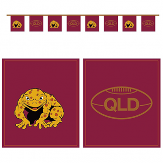 QLD Flag Pennant Banner