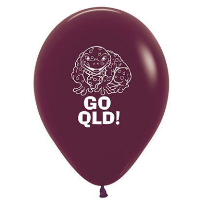 30cm Pk25 QLD Cane Toad Latex Balloons