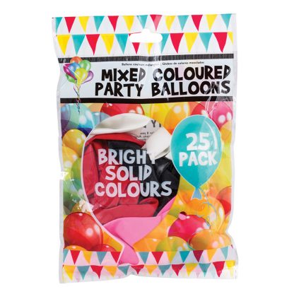 Balloons Mixed Col. 25pk