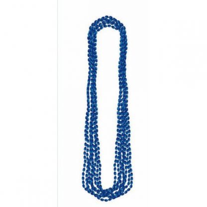 Metallic Necklace Navy