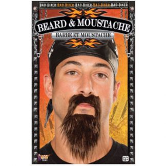 Biker Beard & Moustache