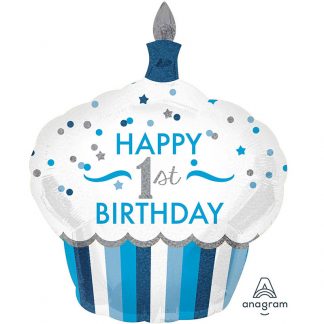 1st Birthday Cupcake Boy
