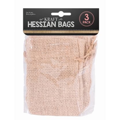 Hessian Bag 10 X 14cm