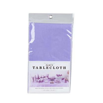 Party Tablecloth 137x274cm Purple