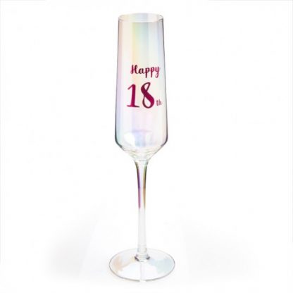 Happy 18th Glass