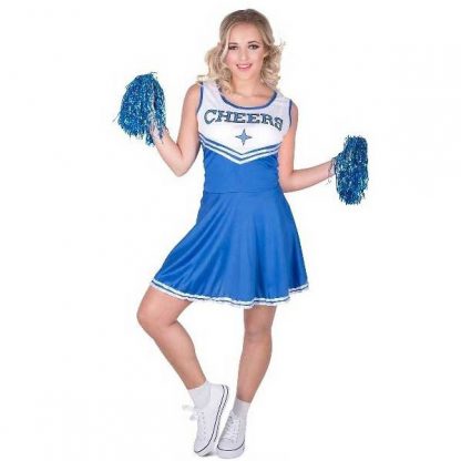 Cheerleader Blue Costume