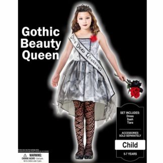  Gothic Beauty Queen Girls 5-7 Years