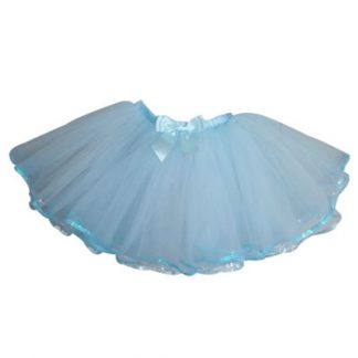 Ice Blue Tulle Skirt