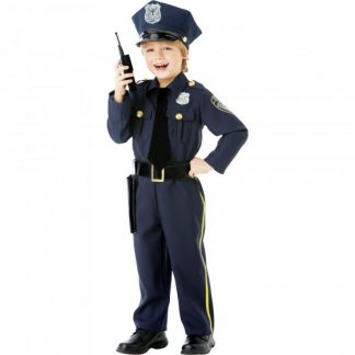 POLICE OFFICER BOYS COSTUME / 4-6