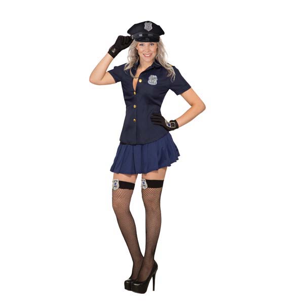 SEXY POLICE WOMENS SHIRT | Online Party Shop | Flim Flams Party Store