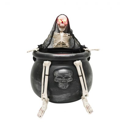 Animated Skeleton in Cauldron