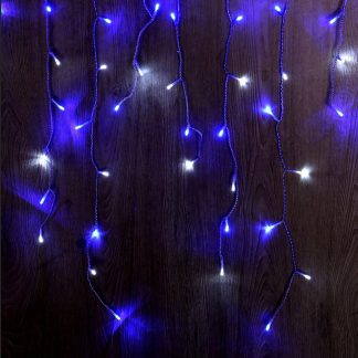 500 LED Icicle Light – Blue & White