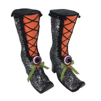 Witches Boots Orange