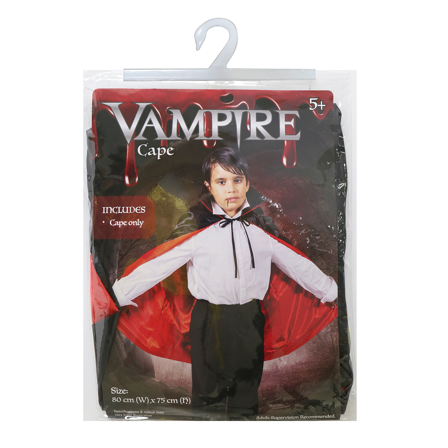 Vampire Cape Kids 75cm | Online Party Shop | Flim Flams Party Store